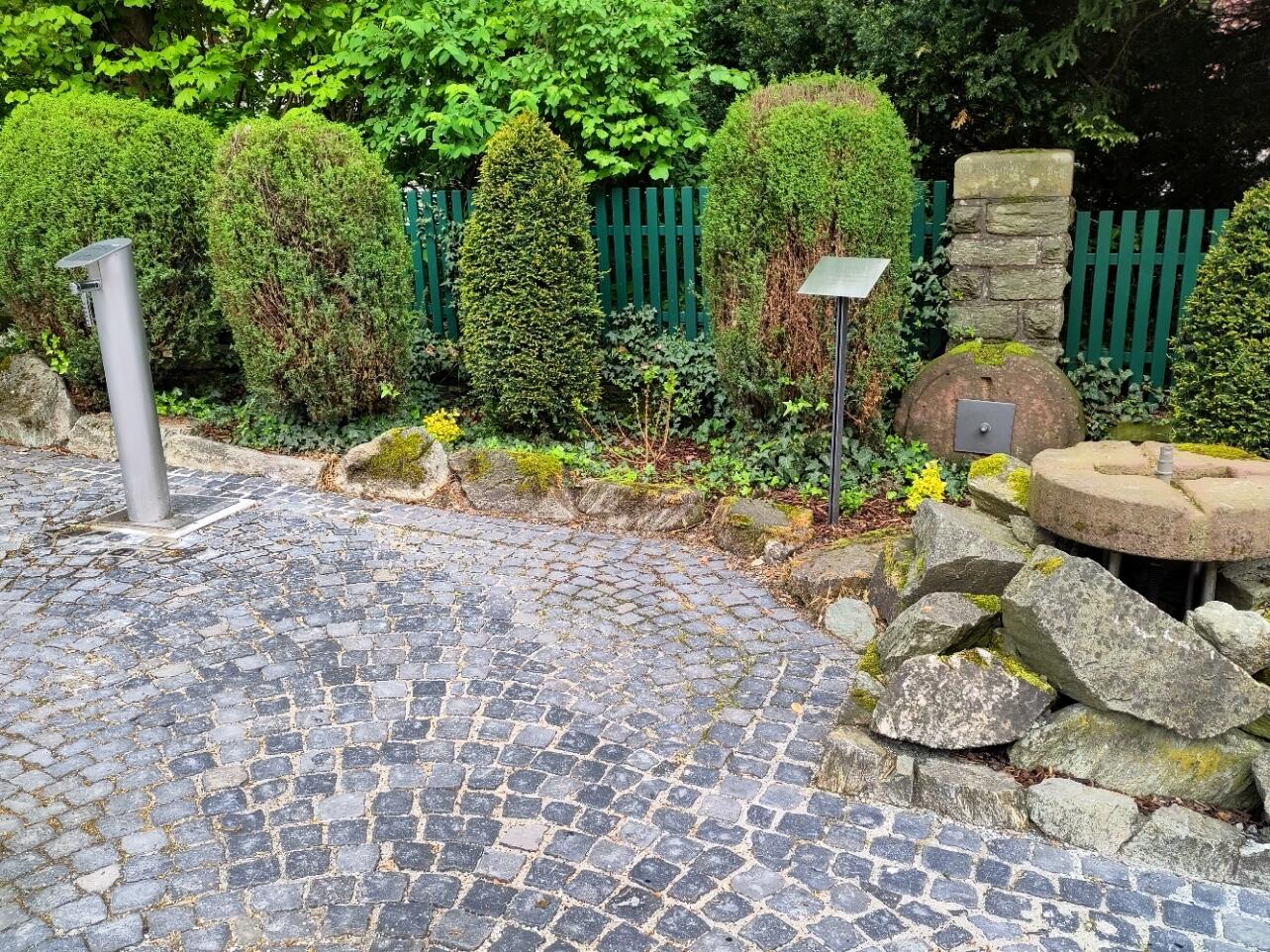 Wasserspender am Mühlbrunnen in Falkenstein