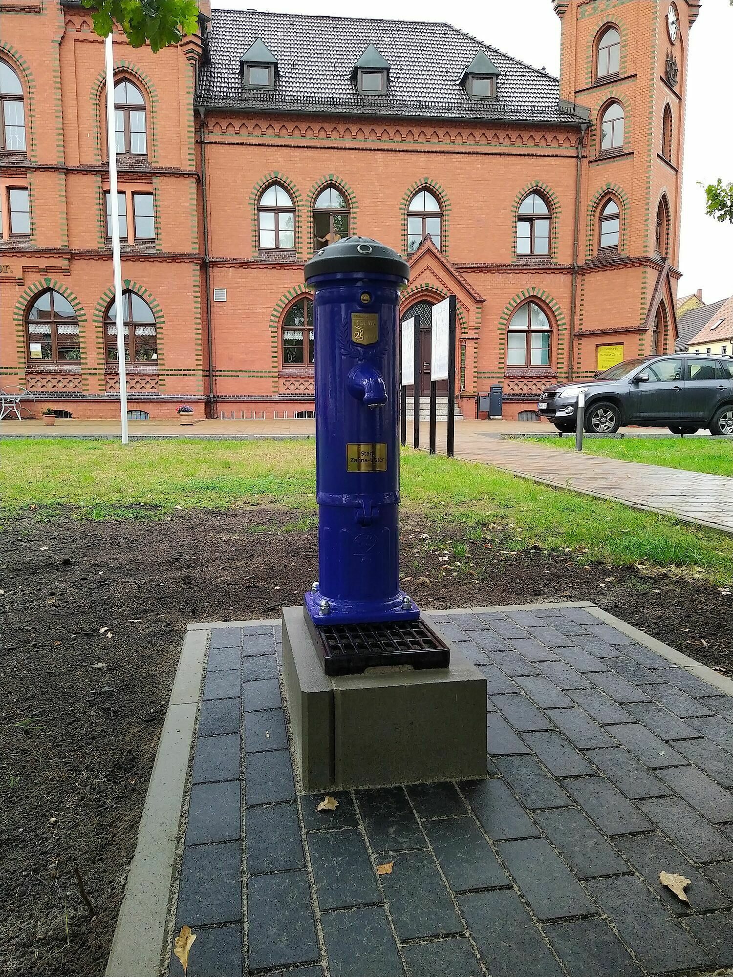 Trinkwasser Brunnen auf dem Marktplatz