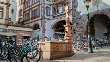 Löwenbrunnen in Freiburg