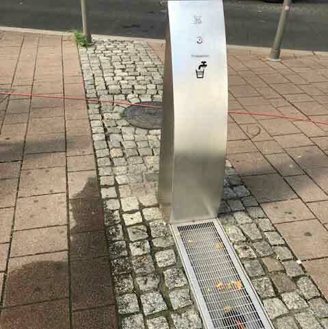 Foto des Brunnens "Lene-Voigt-Park"