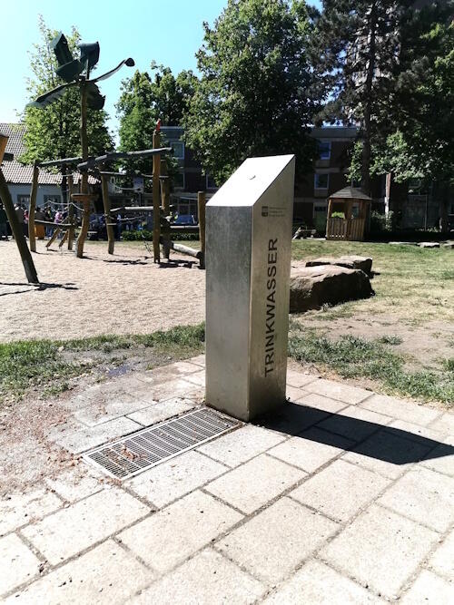 Trinkwasserbrunnen am Clemens Niermann Platz in Ibbenbüren