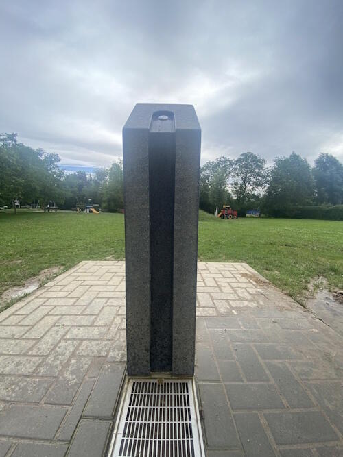 Trinkbrunnen im Steinbach-Hallenberg-Weg in Steinbach,Wasserversorgung-Steinbach Koenigslehner