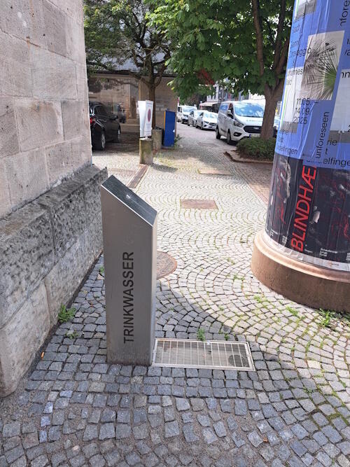 Trinkbrunnen am Marktplatz in Sindelfingen
