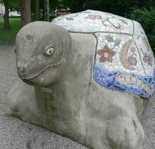 Foto des Brunnens "Stadtpark Schildkrötenbrunnen"
