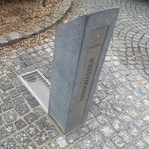 Trinkbrunnen aus Edelstahl
