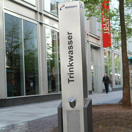 Foto des Brunnens "Mainova Trinkbrunnen "Zeil""