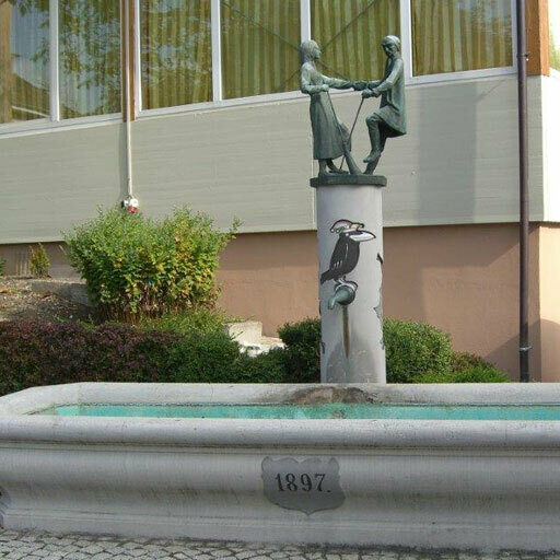 Foto des Brunnens "Quaker-Brunnen"