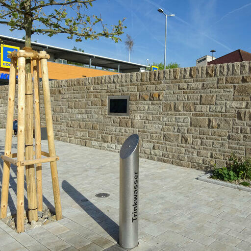 Foto des Brunnens "Neue Mitte"