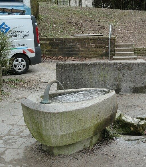 Trinkwasserbrunnen am Spielplatz Kätzenbach in Waiblingen