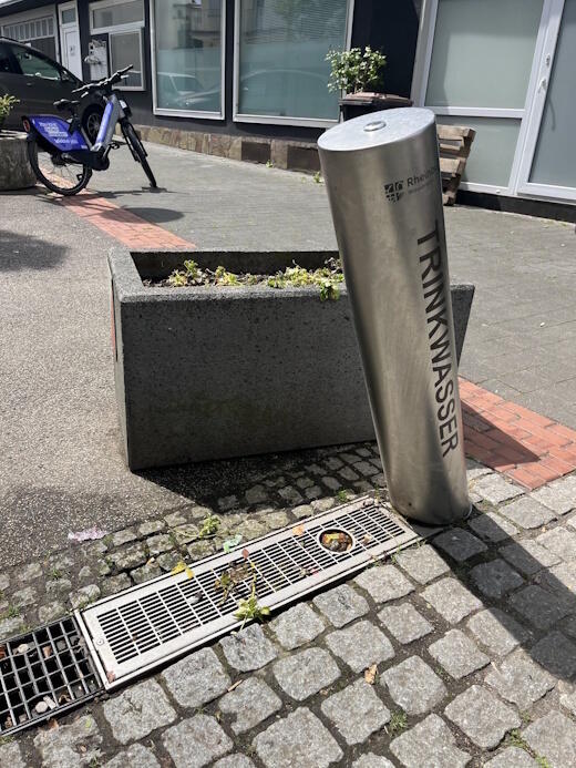 Trinkwasserbrunnen auf dem Lindenplatz in Rheinbach