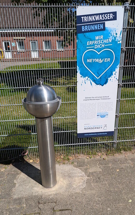 Trinkwasserbrunnen Weiße Düne Norderney