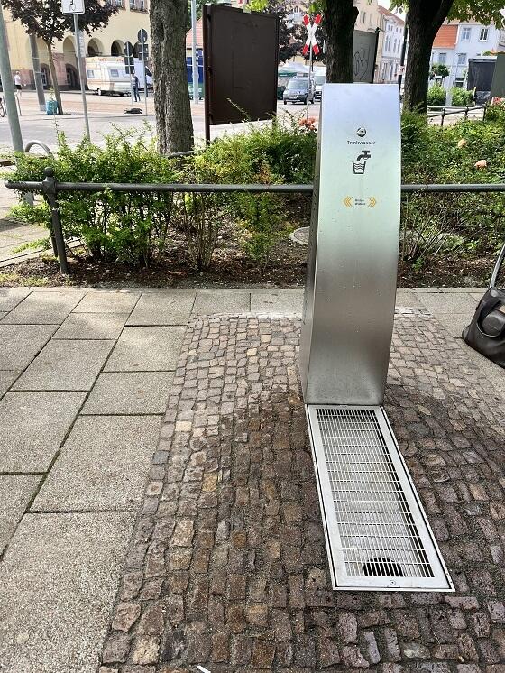 Trinkbrunnen Rathausplatz Schkeuditz