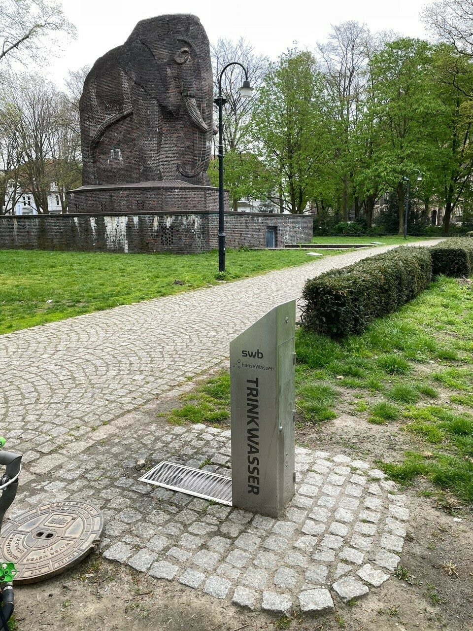 Edelstahl Trinkwasser Brunnen Bremen